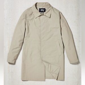 Stussy Beige Trench Coat